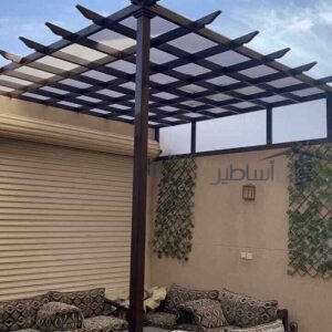 برجولات خشب الرياض