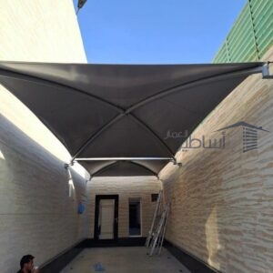 اجمل اشكال مظلات ممرات بالرياض