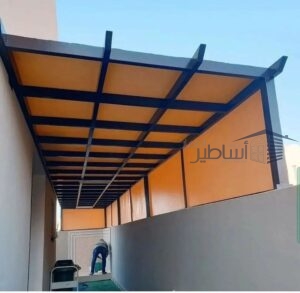 تركيب برجولة ممرات 5