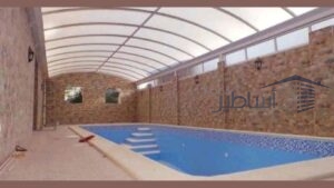 مظلات مسابح بتغطيات لكسان