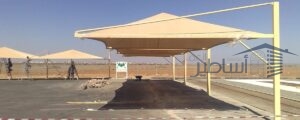 تركيب مظلات بولي إيثلين للاسطح