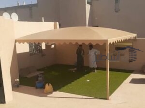أشكال مظلات بولي إيثلين بالرياض