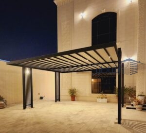مظلات سيارات حديد 1