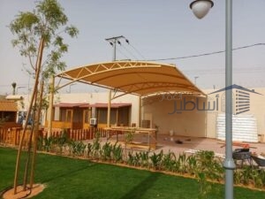 معلم تركيب سواتر ومظلات وبرجولات 4