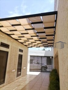 مظلات قماش وحديد بالرياض