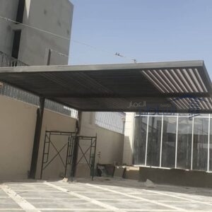 مظلات وسواتر مداخل الرياض