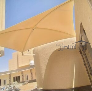 مظلات خارجية قماش
