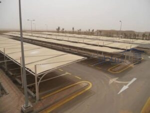 مظلات مواقف سيارات شمال الرياض