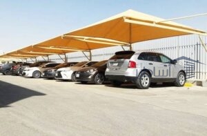 مظلات سيارات خارجية