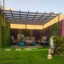 مظلات ‏جلسات استراحات