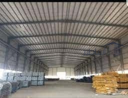 تركيب هناجر مظلات صاج بنل