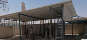 خدمات شركة مظلات ومستودعات