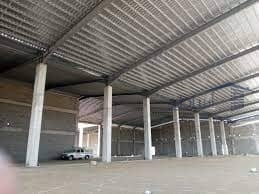 تركيب هناجر ومستودعات كبيرة