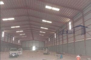 مظلات بنل صاج ومستودعات كبيره