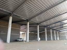 مظلات صاج للمستودعات