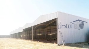 هناجر ساندوتش بانل ضد الحرائق