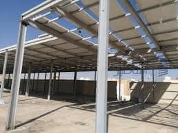 هناجر مظلات صاج