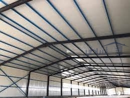 إنشاء مستودعات ساندوتش بانل