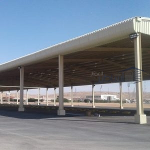 هناجر مظلات صاج