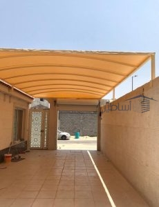 تركيب مظلات الخرج