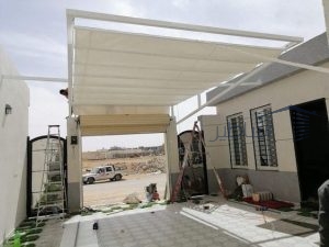 مظلات سيارات يدوية