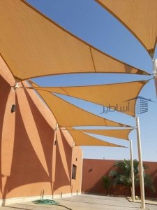 كم سعر المظلات الشراعية القماش