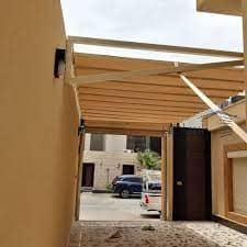 تركيب مظلات سيارات متحركة