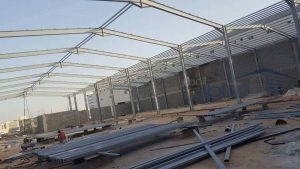 مقاول هناجر حديد