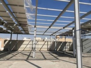 تنفيذ هناجر حديد حسب الطلب