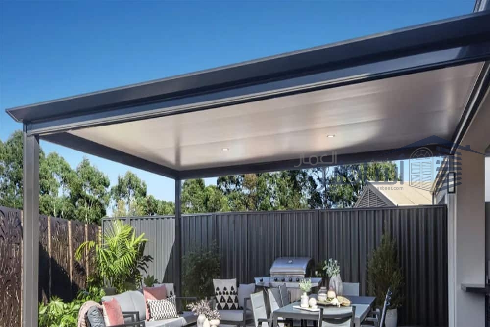 برجولات سقف سندوش بنل