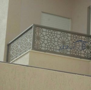 سواتر حديد مشغول