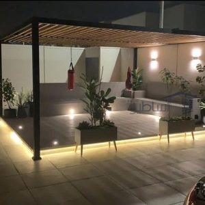 برجولات اسطح فلل