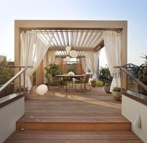 برجولات مودرن PVC