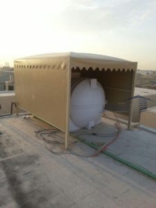 مظلات خزانات