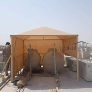 أهمية تركيب مظلات خزانات الماء