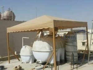 مظلات خزانات