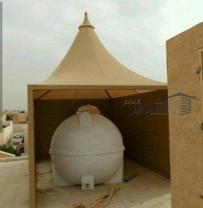 مظلات خزانات قماش