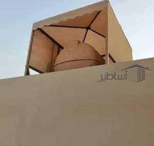 طريقة تركيب مظلة خزان مياه