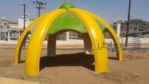 انواع مظلات فيبر جلاس