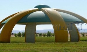 مظلات حدائق فيبر جلاس