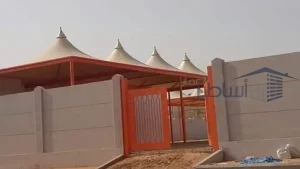 مظلات أفنية وساحات المدارس في الرياض