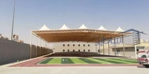 مظلات فناء مدارس في الرياض