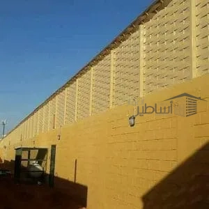 سواتر بلاستيك خشبي