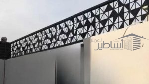 سواتر حديد قص ليزر