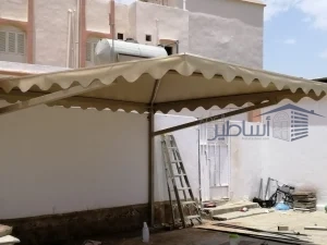 مظلات أسطح منازل