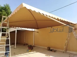 مظلات حديدية للمنازل