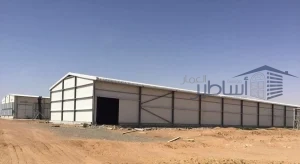 تركيب هناجر ومستودعات