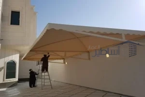 أفضل تصميم مظلات وسواتر بالرياض
