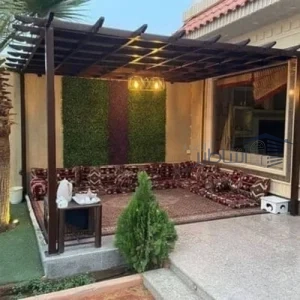 تصميم مظلات برجولات للحدائق والفناءات