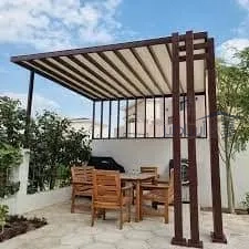 خطوات تركيب مظلات برجولات